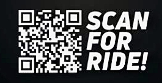 Scan for ride!